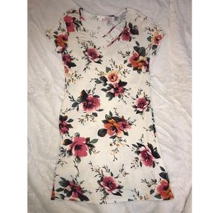 Floral midi dress